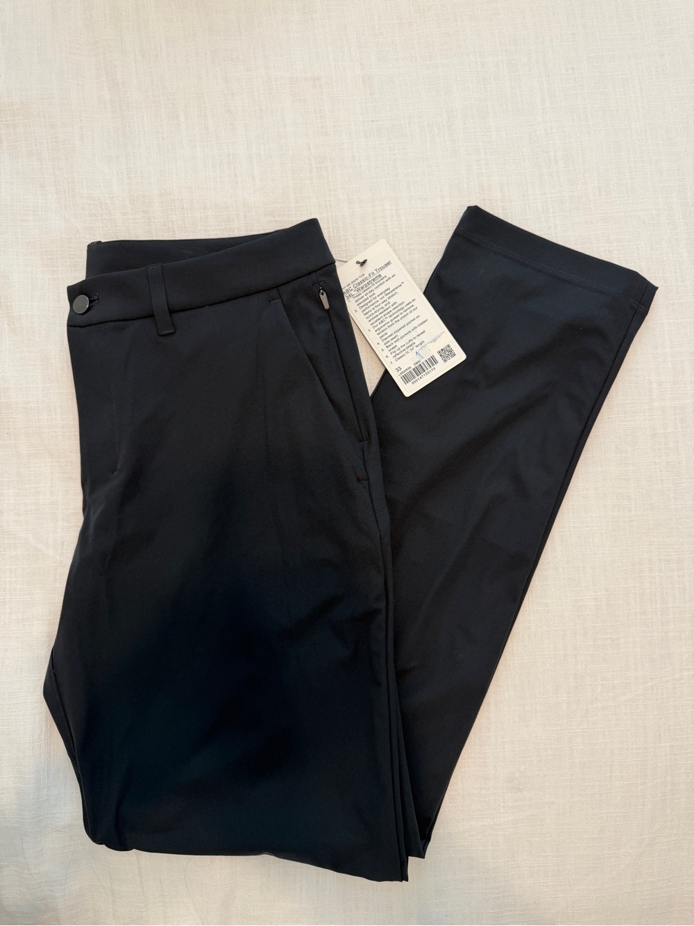 lululemon ABC Classic Fit Men’s Pants Navy - 33Wx34L NWT!